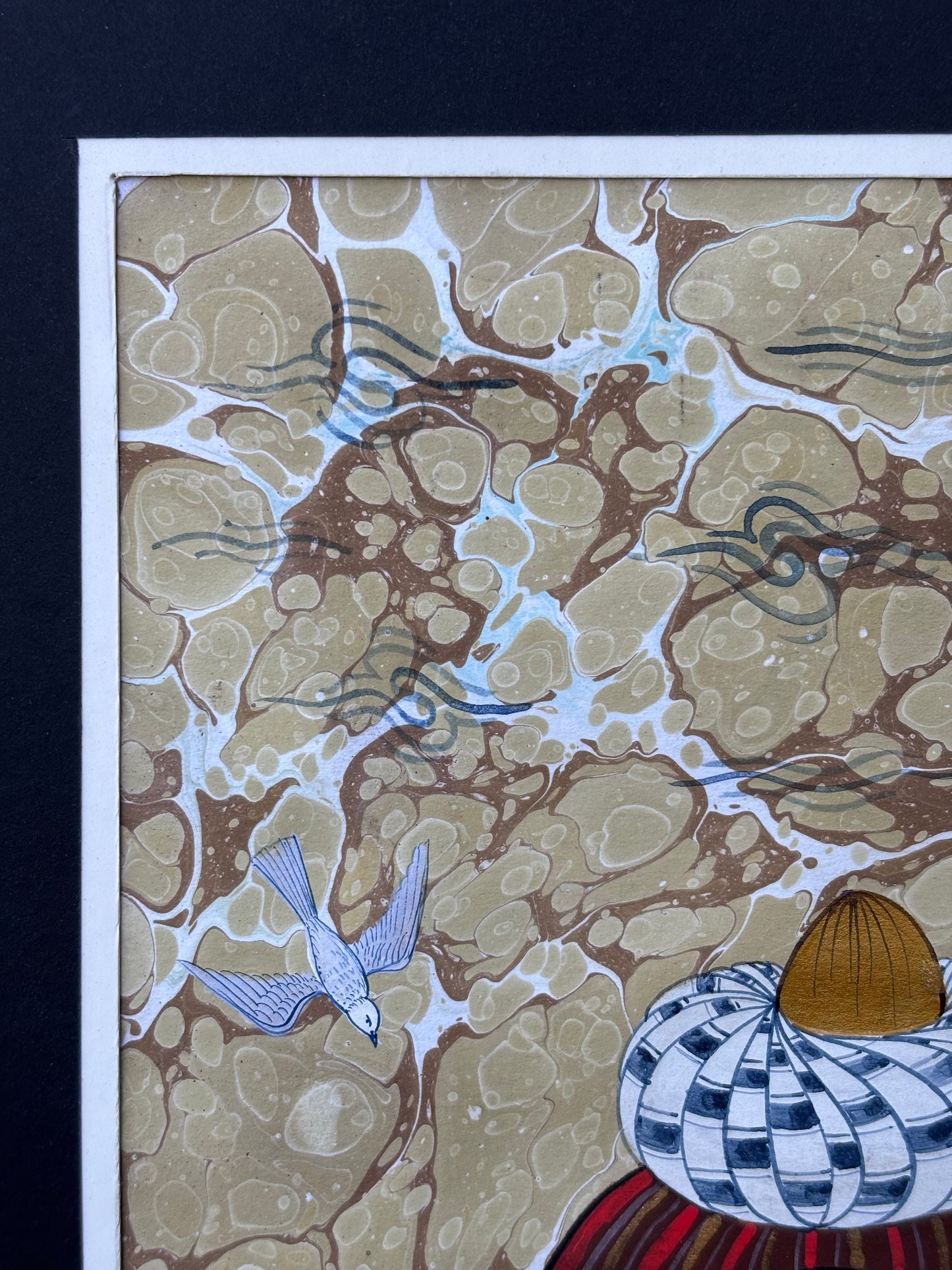 Mughal Miniature Art Watercolor & Signed by Alisher - Fine Miniature Art Watercolor Painting - The Paragon Arts